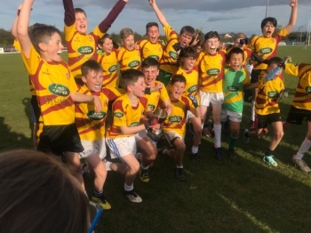 We won the Cumann na mBunscol final!